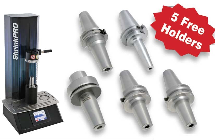 Picture of HPI Pioneer HS-6K-PKG-CAT50 Hpi Pioneer 5 Shrink Holders + Machine